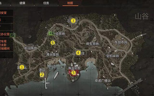 暗区突围钥匙刷新点