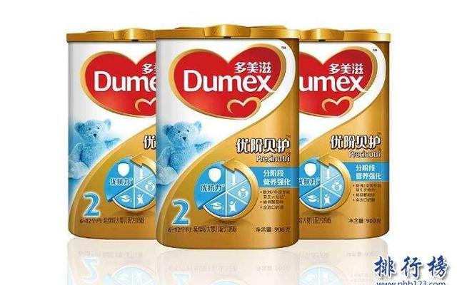 全球奶粉前十名_全球奶粉前10强排行榜