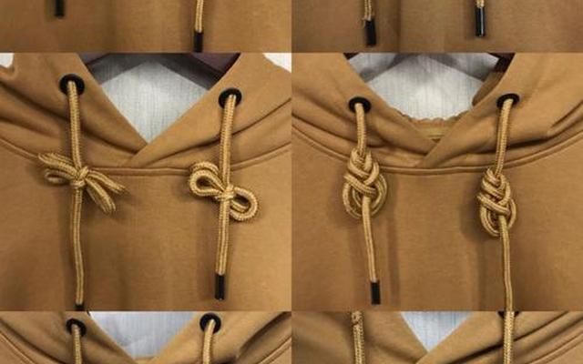 卫衣绳子打结法简单易学