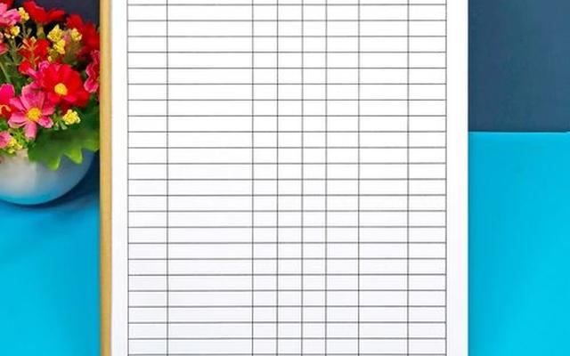 常用办公用品采购清单表格