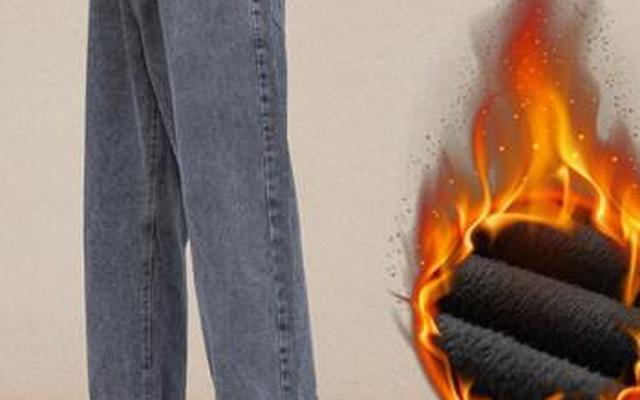 牛仔阔腿裤的最佳搭配冬季男