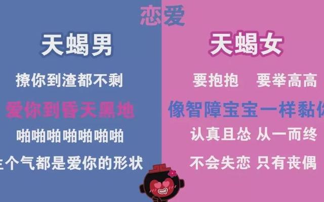 和天蝎注定天生一对的星座