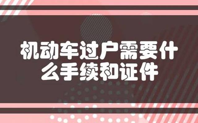 检测需要带什么证件
