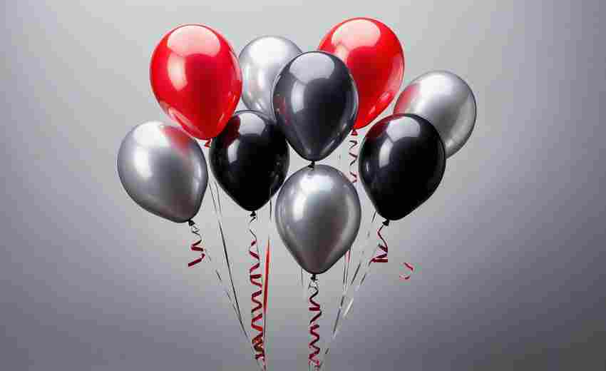 气球装饰中如何运用透明色和实色气球