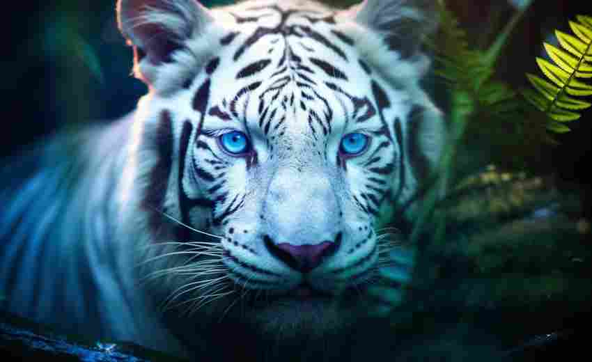 白虎的视力如何影响其生存策略