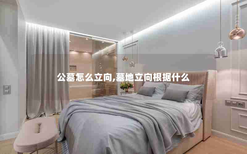 公墓怎么立向,墓地立向根据什么