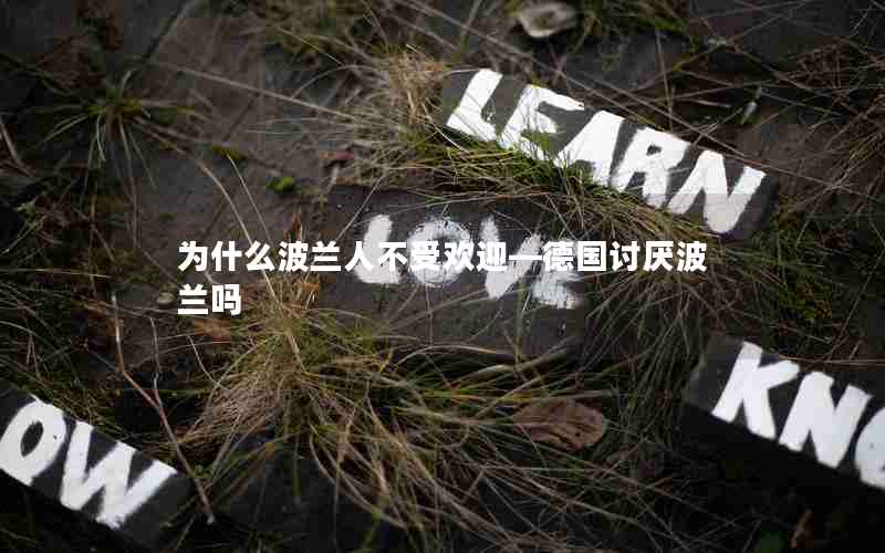 为什么波兰人不受欢迎—德国讨厌波兰吗